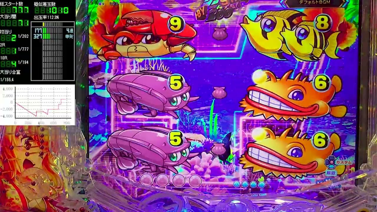 Pスーパー海物語IN沖縄6【沖海6】パチンコライブ配信 海物語ライブ生配信 あげ実揚げ放題ホール実践実機配信 『あげ実揚げ放題 381 海物語Live』
