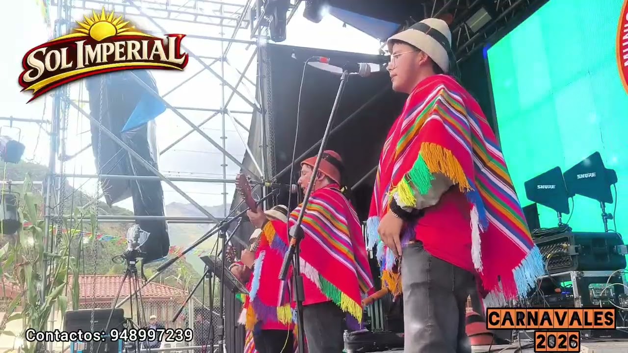 AGRUPACI&Oacute;N SOL IMPERIAL en Vivo 🔥 Concierto por Carnavales 2026 | Calca &ndash; Cusco -  Per&uacute;. 