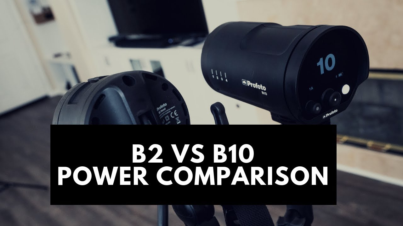 Profoto B10 vs Profoto B2 Power Comparison // You will be surprised!
