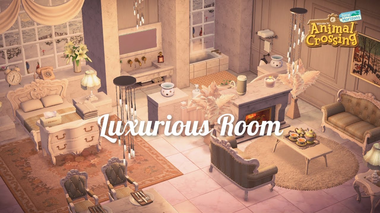 Luxurious Hotel Room || Speed Build || Animal Crossing: New Horizons