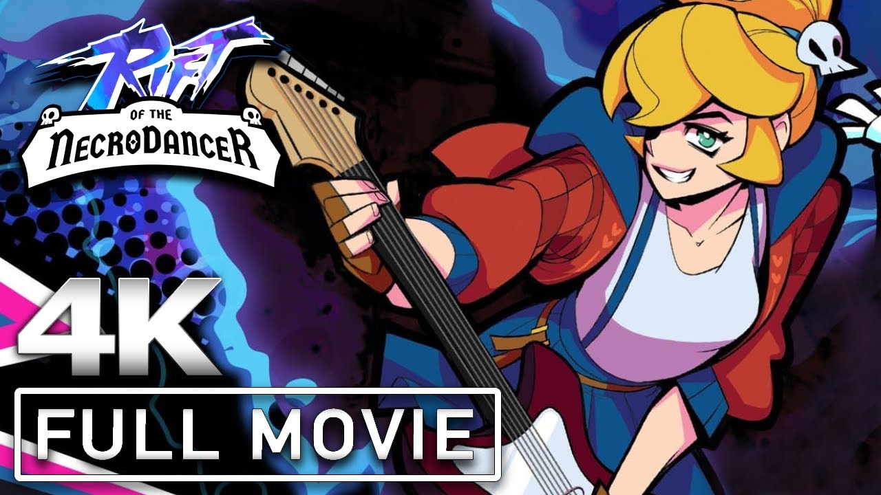 RIFT OF THE NECRODANCER All Cutscenes (Full Game Movie) 4K 60FPS Ultra HD