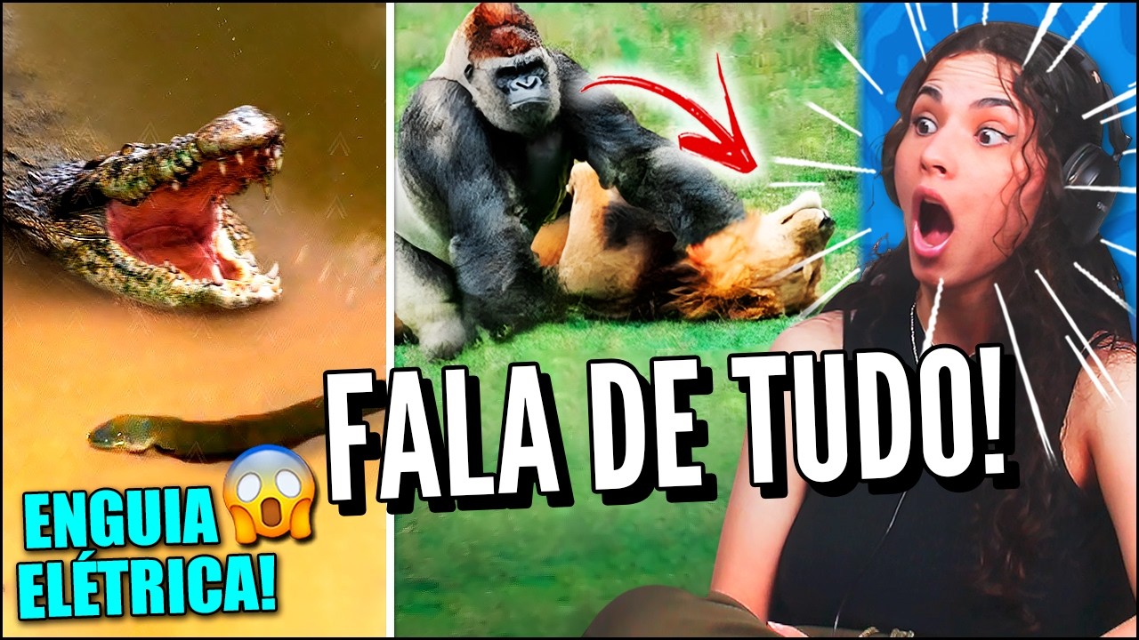 FALA DE TUDO TRAUMATIZOU GERAL! Quando os Animais Escolhem o Oponente Errado! (jovens reagem)