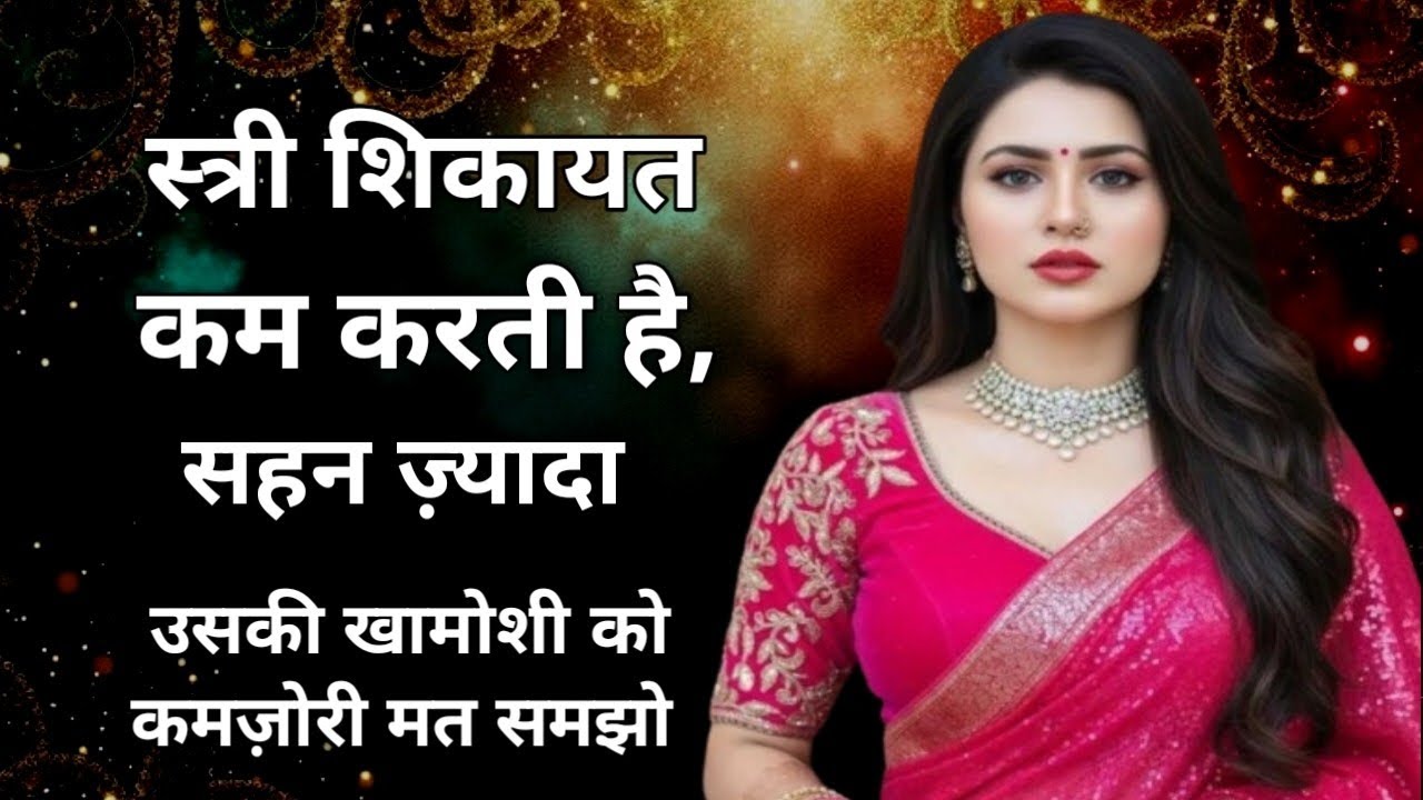 स्त्री शिकायत कम करती है, सहन ज़्यादा | उसकी खामोशी को कमज़ोरी मत समझो