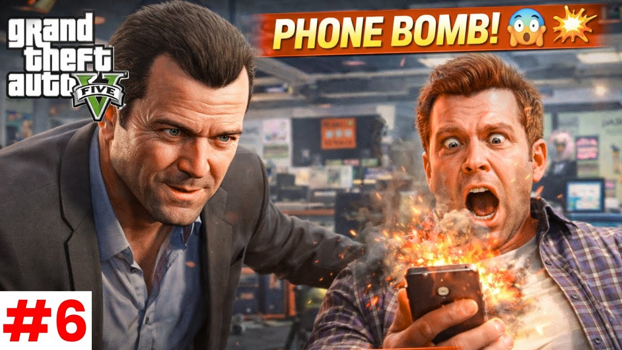 Phone Bomb GTA V Mission #6 | Ajay Nandiwal | Hindi Gameplay