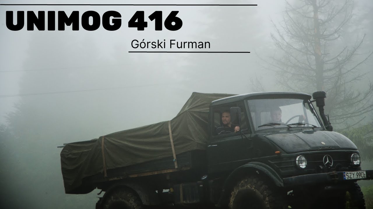 Mercedes Unimog 416- legenda terenowych ciężar&oacute;wek