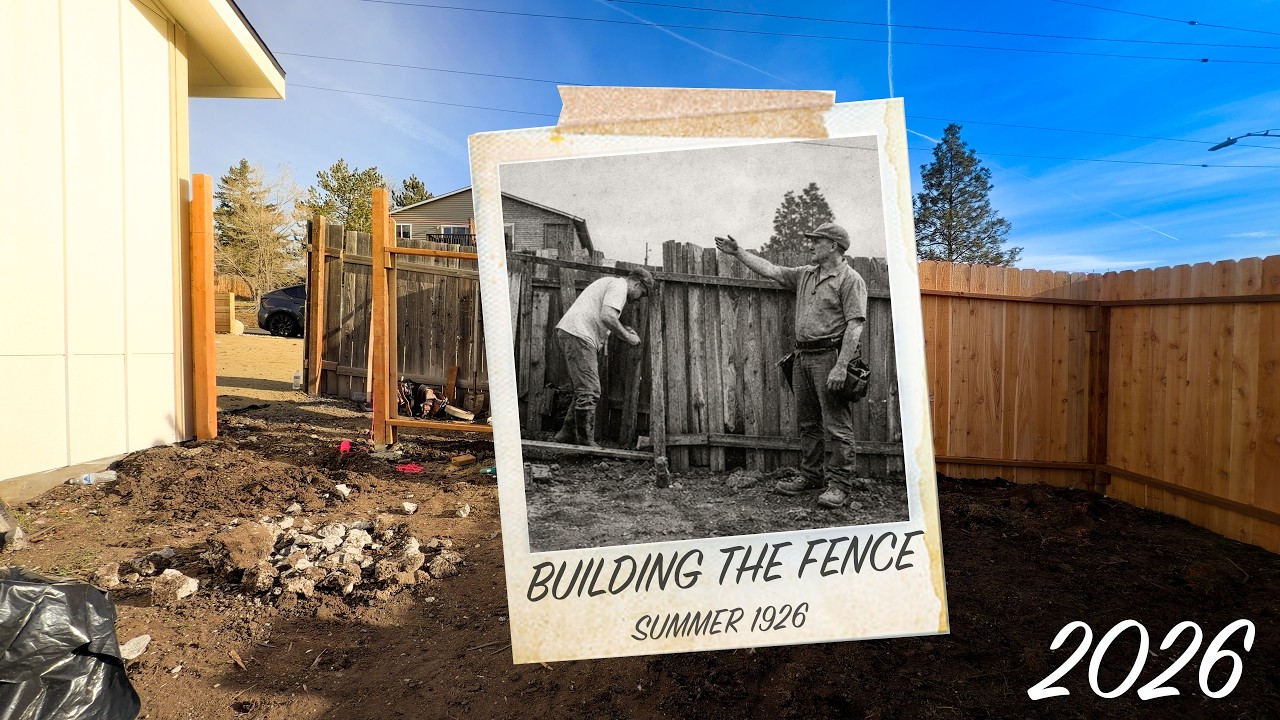 New Fence Installed 100 Years After Home Was Built! [#54]