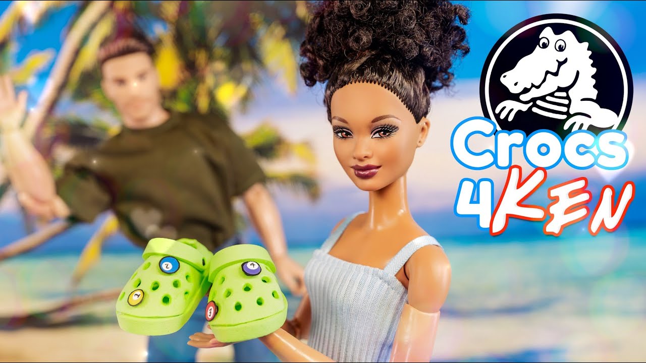 How To Make Miniature Crocs For Ken Dolls | Make It Mini Spa | Happy Father’s Day