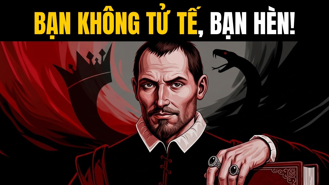 ĐỪNG TỬ TẾ Nữa ! Nếu Không Bạn Luôn Là Người CHỊU THIỆT | Trí Tuệ Machiavelli
