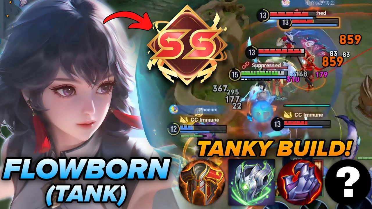 Танк FLOWBORN &laquo;Джунгли&raquo; может танковать 5 врагов, используя эту сборку в ранге | Китайская сборка...
