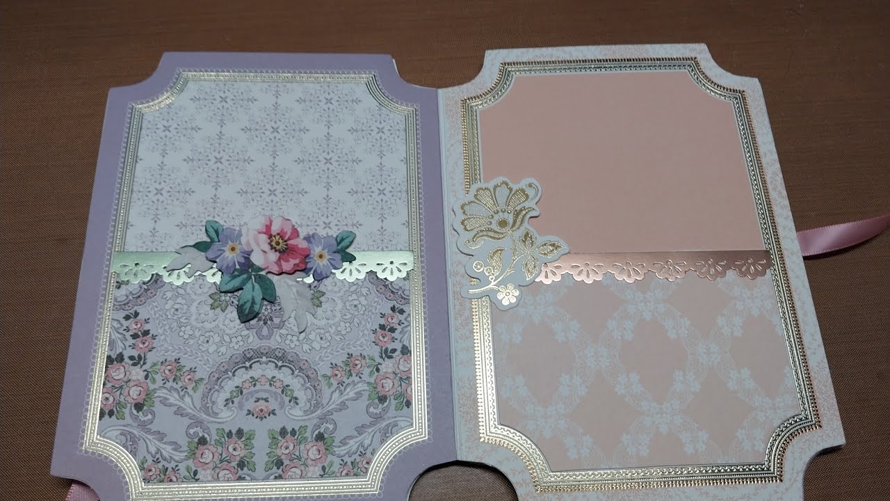 HSN Anna Griffin, simply friendship card making kit turned into mini photo album journal