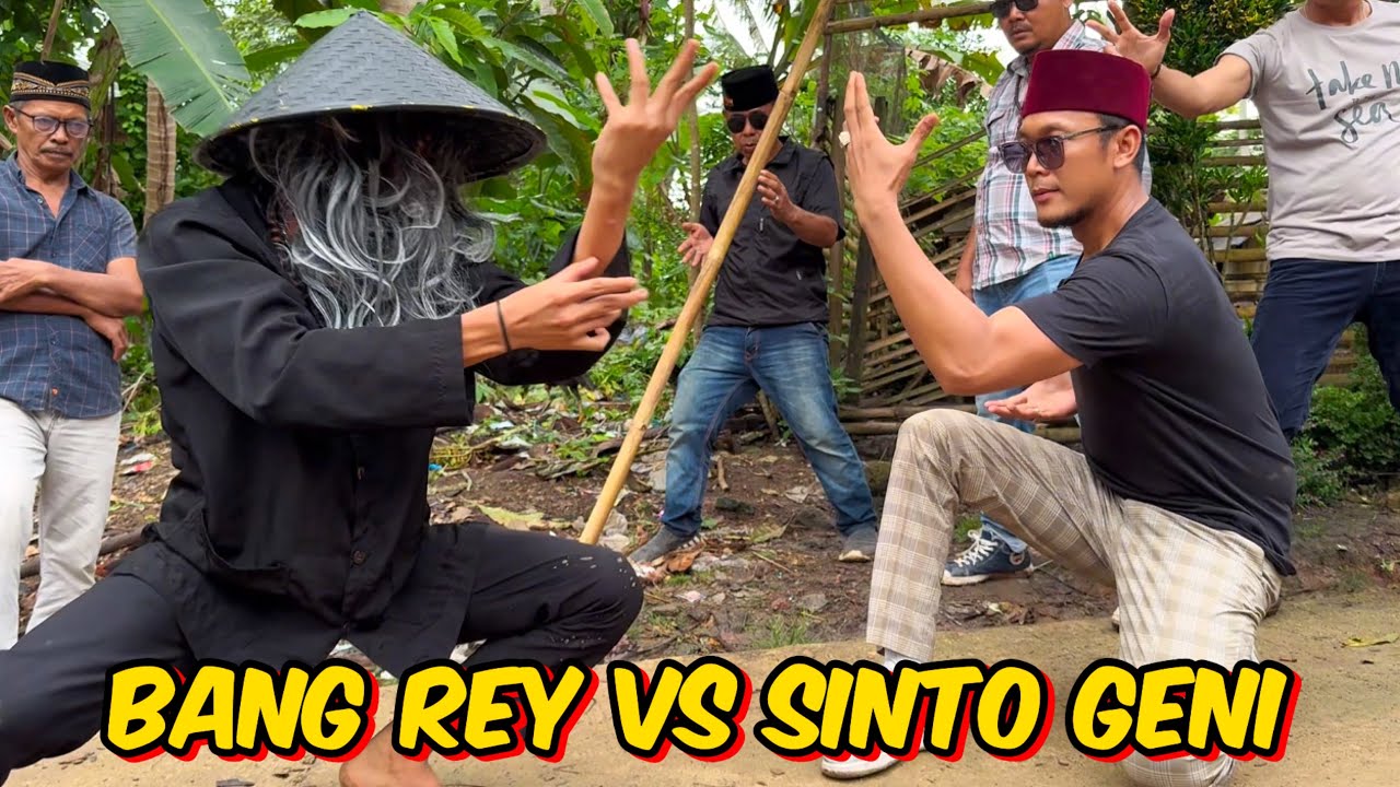 BANG REY LAMPUNG DATANGI KAMPUNG GURU PREMAN SINTO GENI