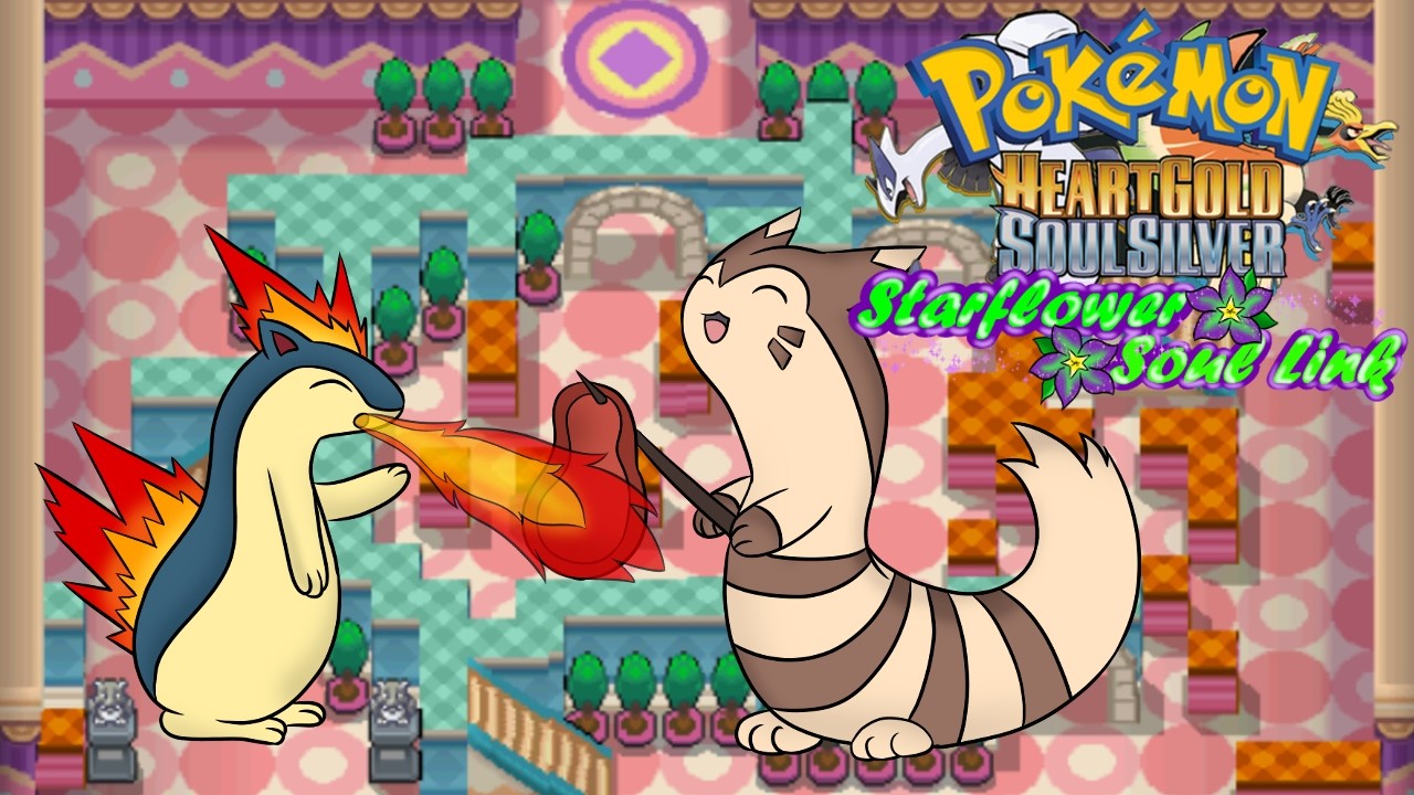Pokemon HeartGold SoulSilver Starflower Soul Link | Episode 10: FRIKKEN COW w/ SonicRebelXD