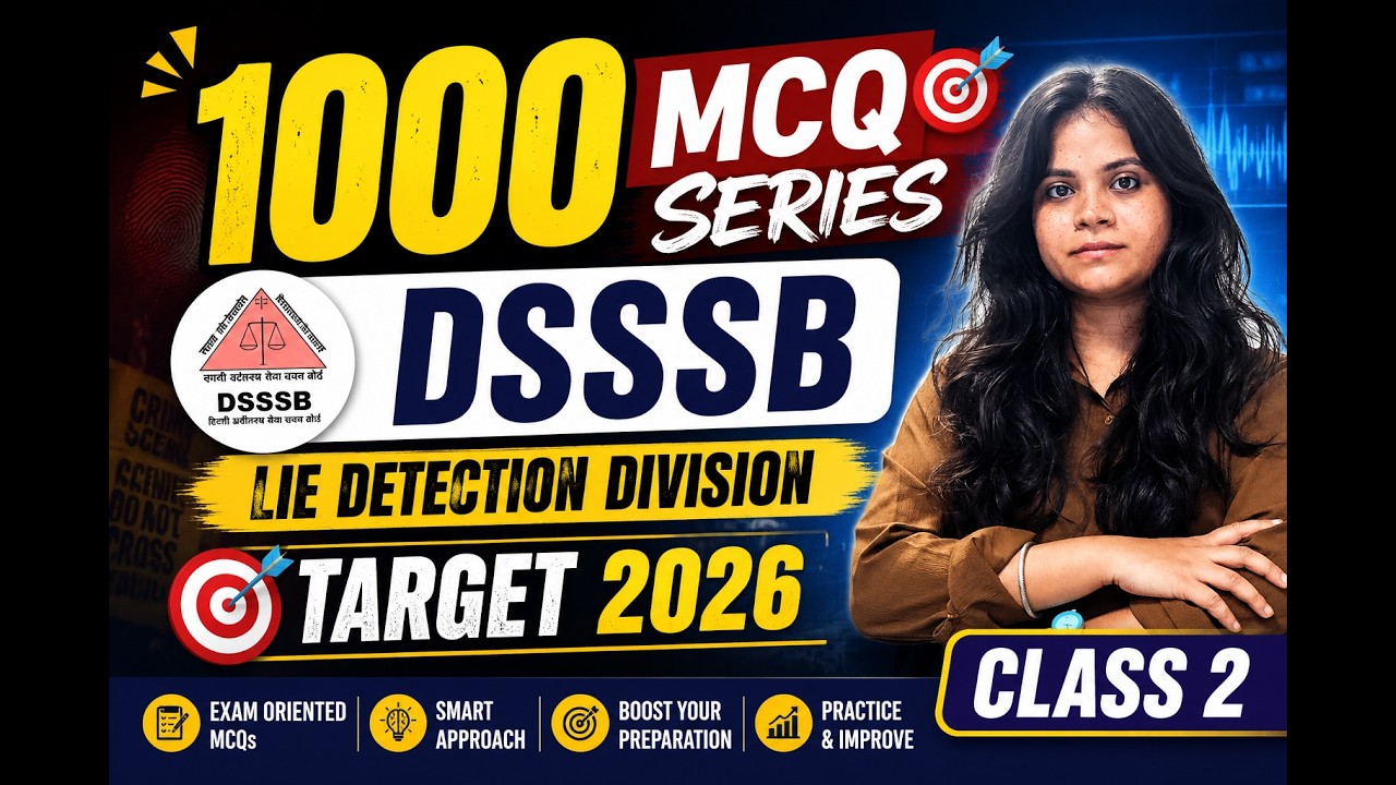 1000 Questions DSSSB Junior Scientific Assistant Exam I CLASS 2