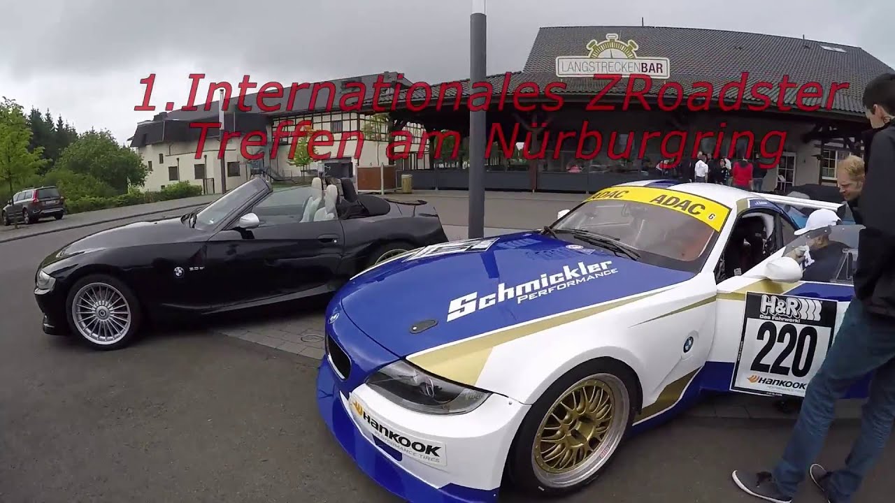 1. Internationales ZRoadster Treffen am Nürburgring