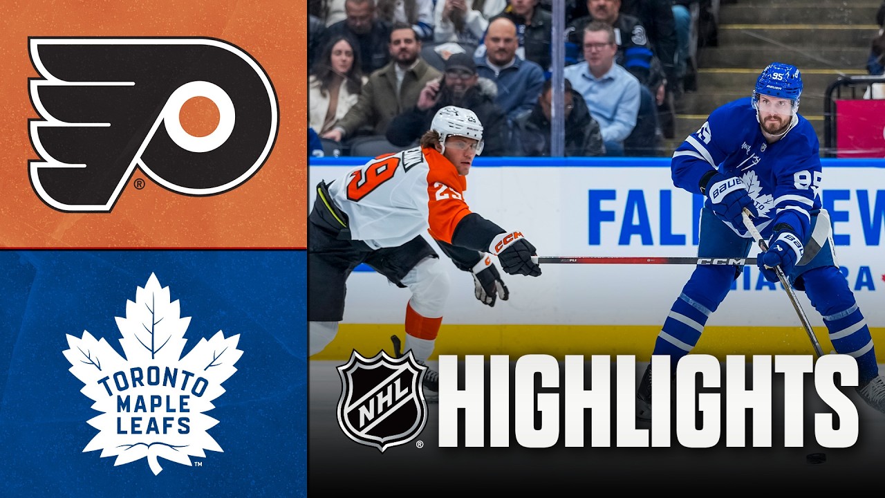 Flyers vs. Maple Leafs | NHL Highlights | March 02, 2026