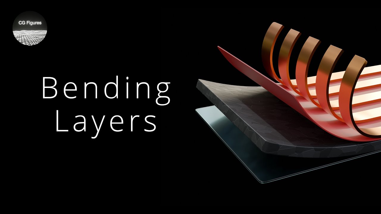 Будет ли он гнуться? Создание сгибаемых слоёв в Blender