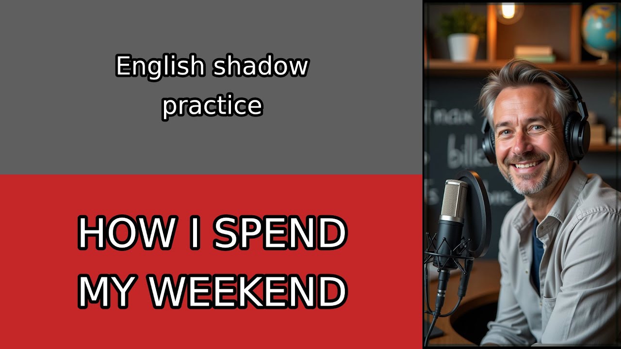 English Conversation Practice: How I Spend My Weekend Naturally