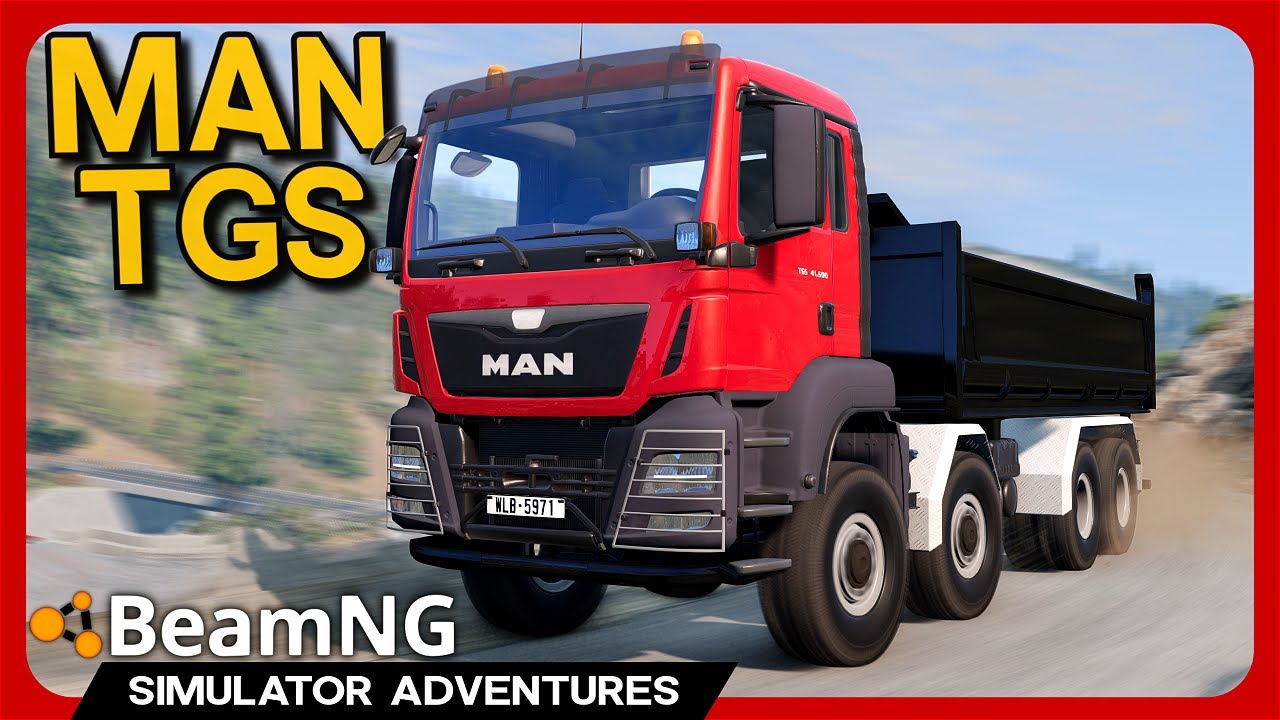 BeamNG MAN TGS - Real Truck Mod UPDATE: What's NEW?