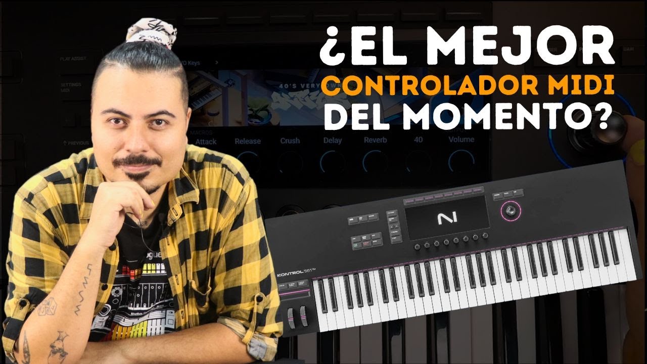 Este podría ser el mejor controlador MIDI del momento? Kontrol S MK3 - Native Instruments