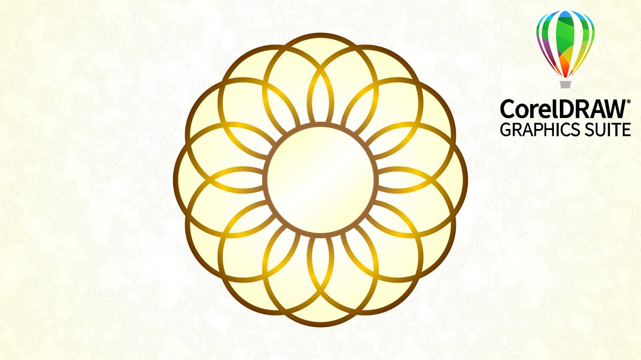 Decoration | Pattern design | Corel DRAW tutorials | 004