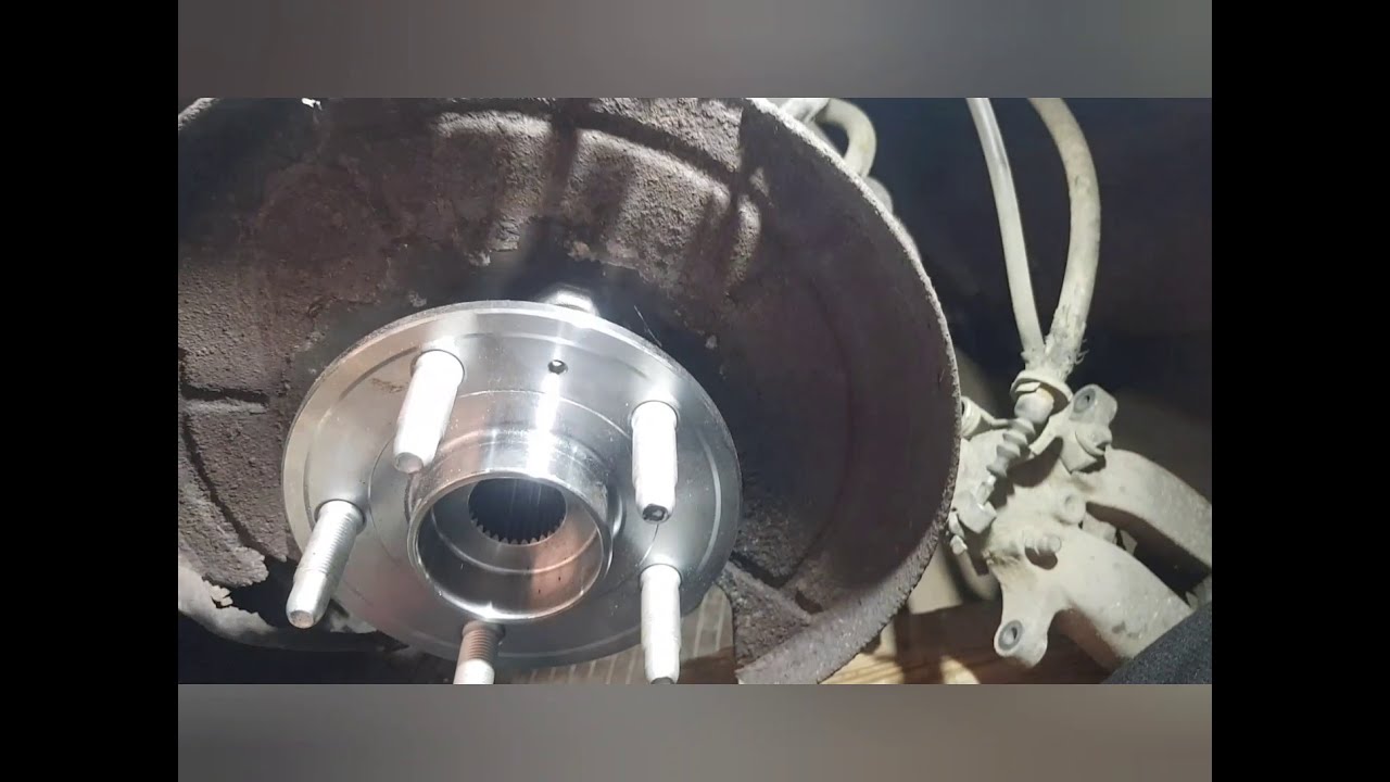 Wymiana łożyska i piasty opel insignia tył czujnik abs błąd esp bez prasy domowym sposobem