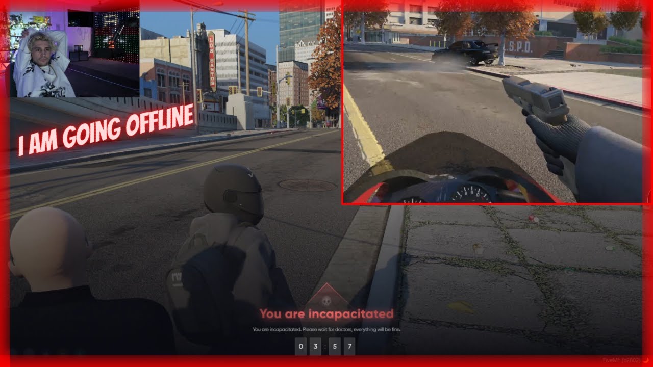 X Gets Caught with a Glock | NoPixel 4.0 GTARP