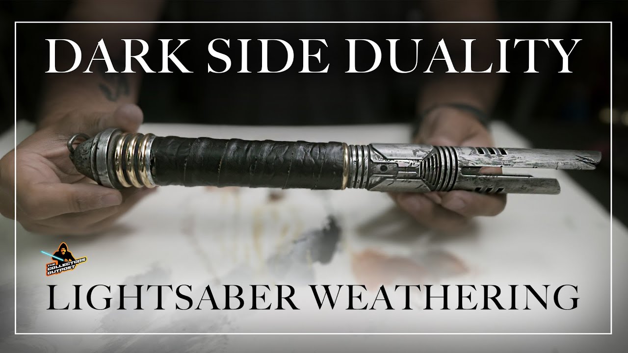 Weathering lightsaber