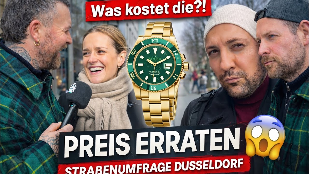 Preise raten auf der Kö 💸 Diese Antworten haben uns überrascht!
