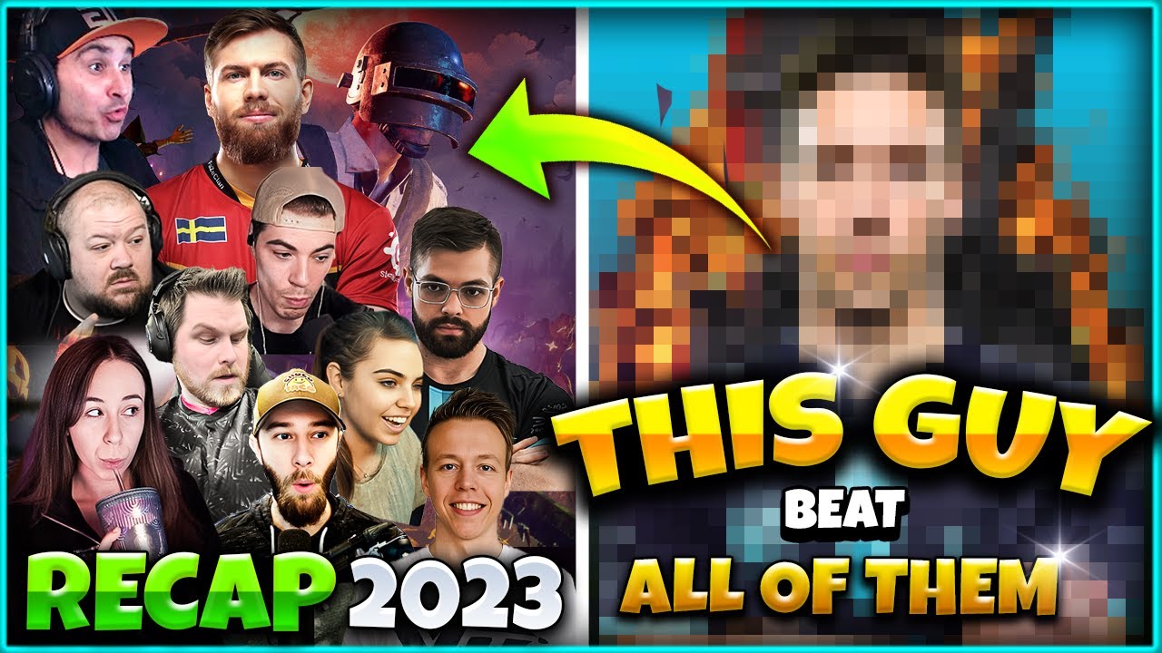 PUBG TGLTN  OWNING TWICTH STREAMERS | RECAP 2023 Best Reaction #tgltn