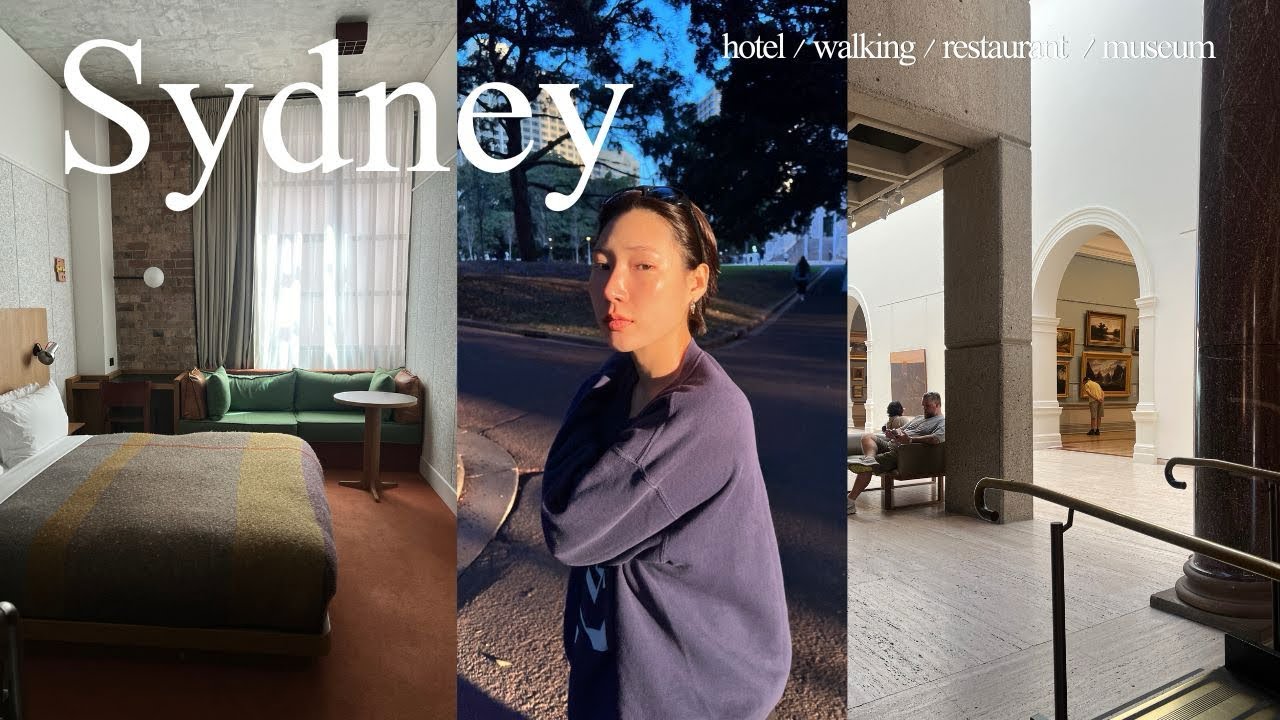 Sydney.1 요즘 서리힐즈가 힙하다며?🤙🏻시드니 편집샵 추천 Ace hotel 🏡NSW주립미술관 분위기 난리나는 캐쥬얼와인바🍷 A.P house🍞