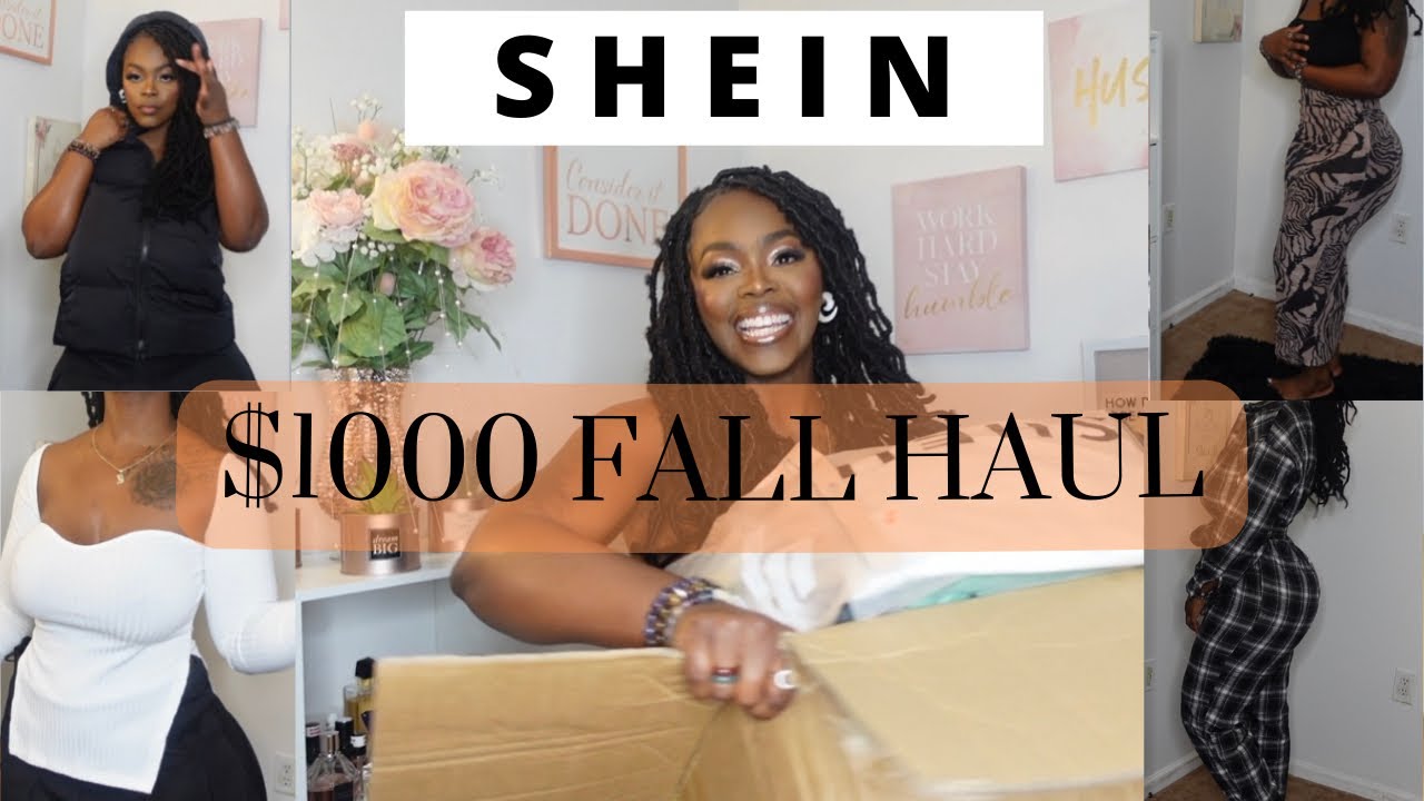 $1000 SHEIN FALL TRY ON HAUL| 54+ ITEMS (Dresses, Two-Pieces, Pants, Shirts, Shoes, Bags and More)