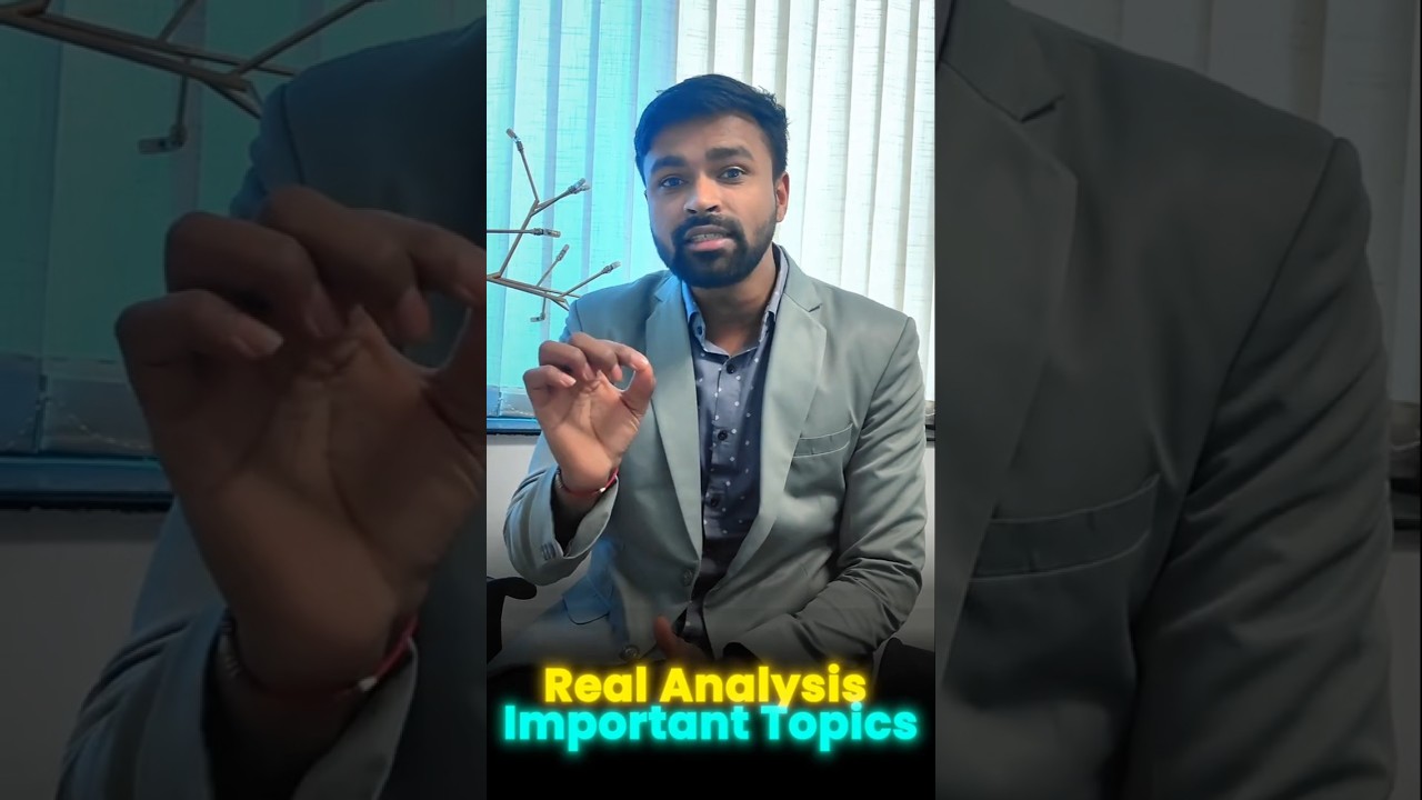 Real Analysis Important Topics for CSIR NET Mathematical Science Preparation | IFAS Math