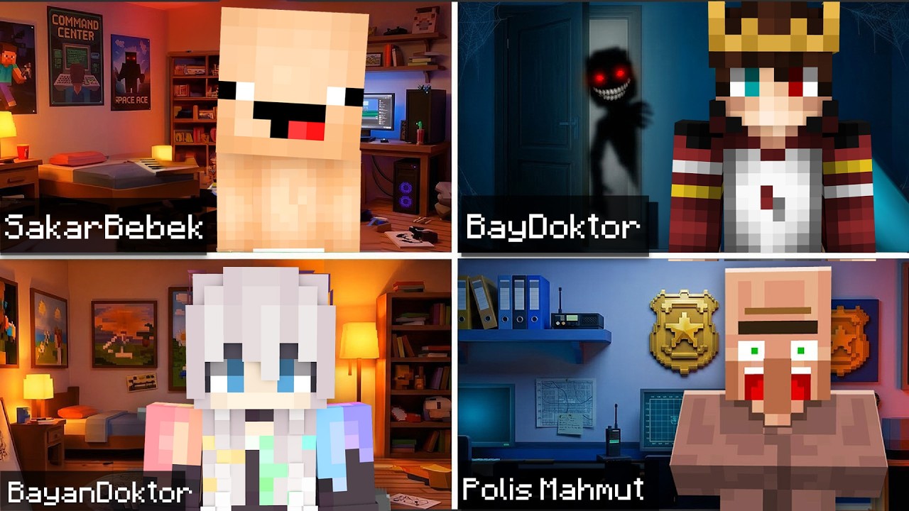 NEDEN Gece 3'te Online G&ouml;r&uuml;ş&uuml;yoruz? - Minecraft