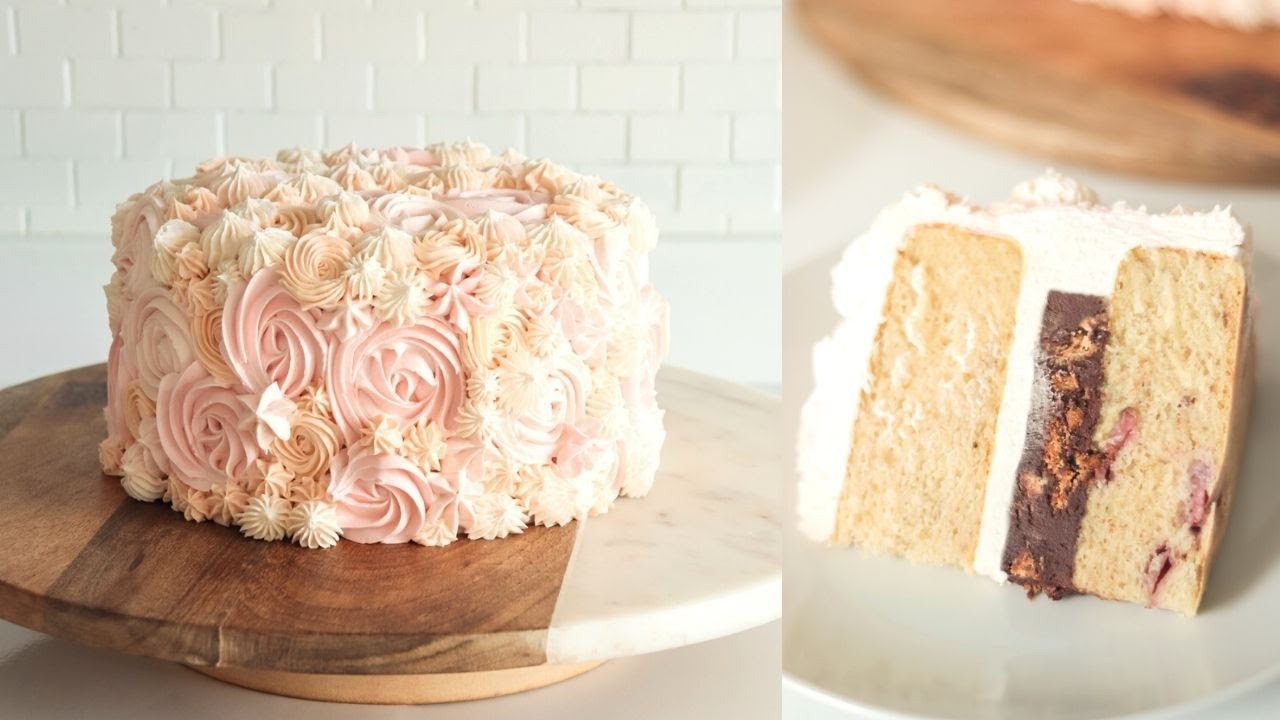 PASTEL VEGANO RELLENO DE CHOCOLATE Y GALLETA (esponjoso y húmedo!)