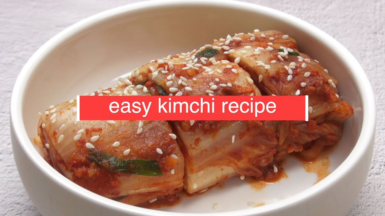 Homemade Kimchi Recipe