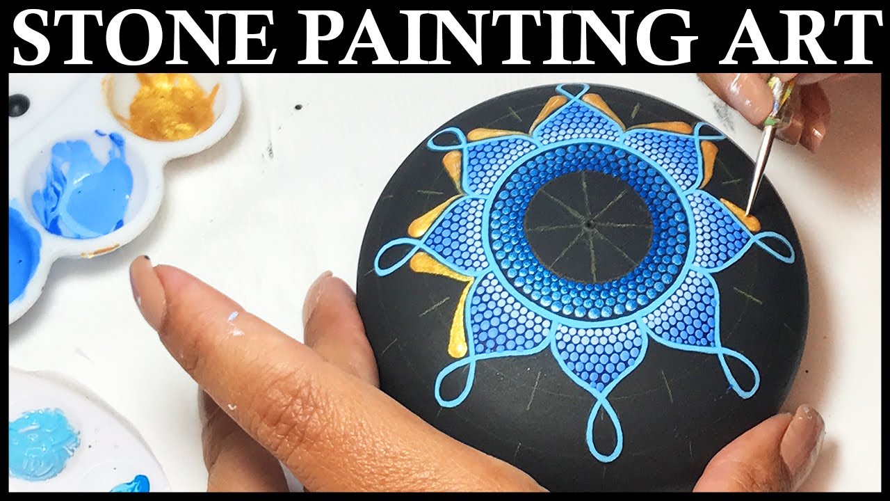 The Mandala Rock You'll Never Forget! #mandalaart #mandalastone #art