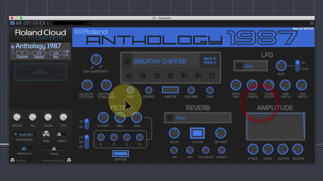 Roland Cloud Anthology 1987 - Sampled D50 LA synth