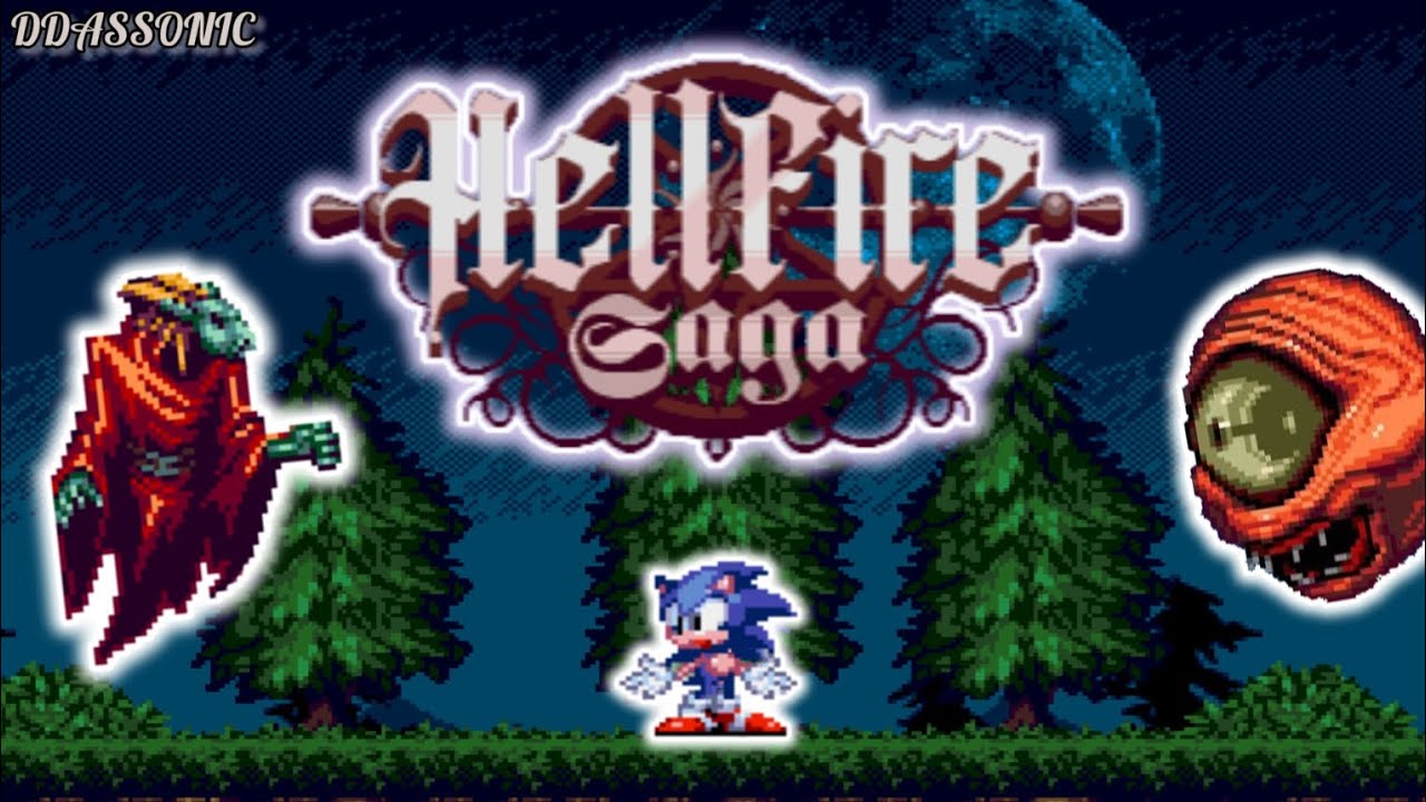Hellfire Saga (SHC2023) | Sonic Hack Longplay