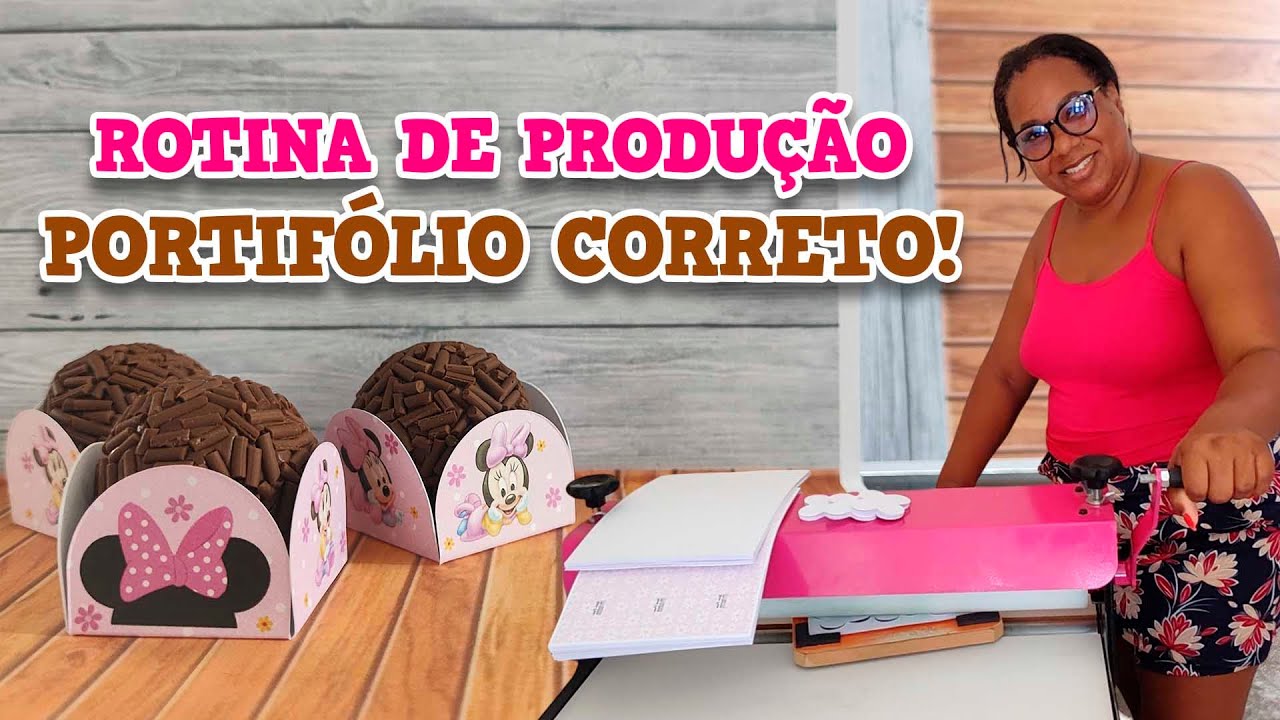 ROTINA DE PRODUÇÃO | PORTIFÓLIO DA FORMA CORRETA COM ANNA PAIM