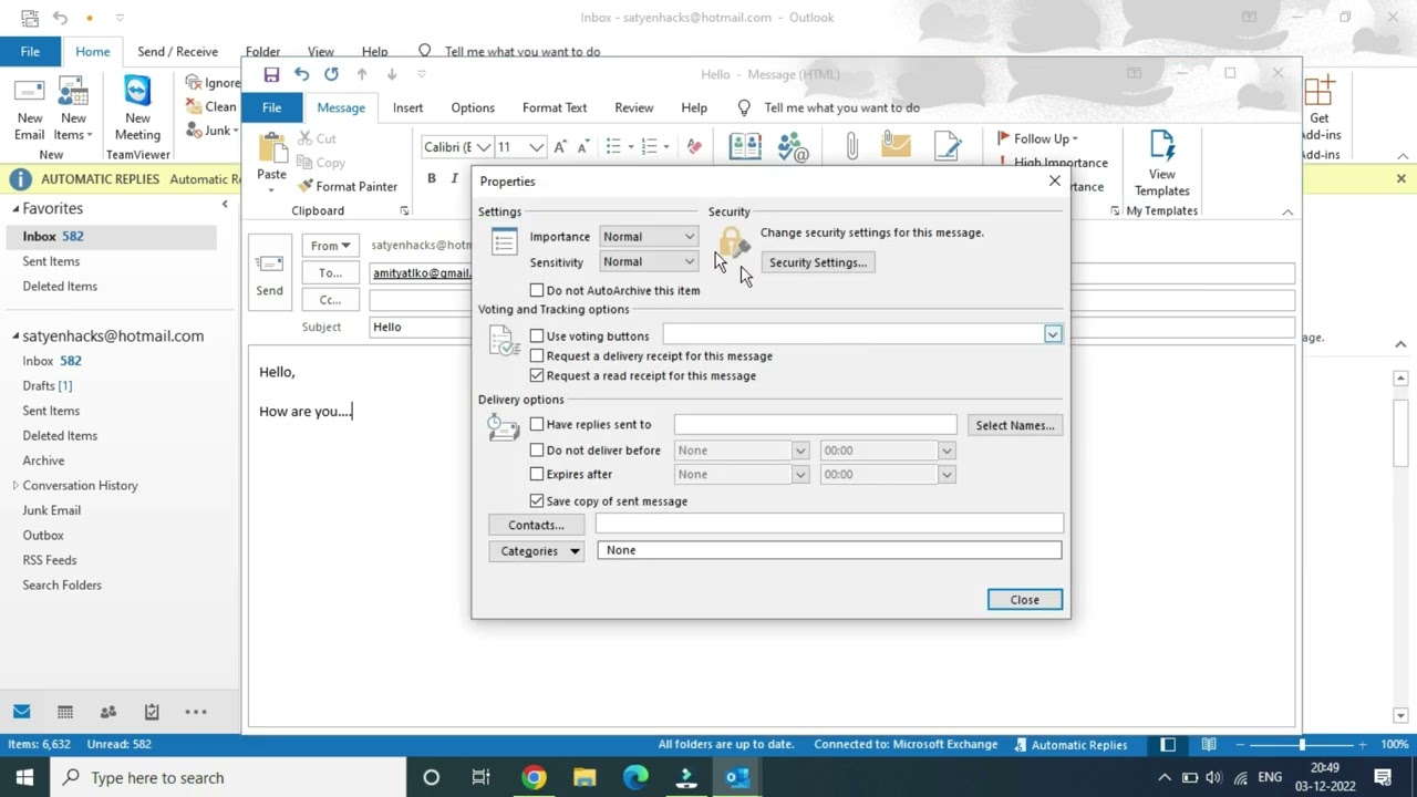 How To Delay Sending an Email in Outlook