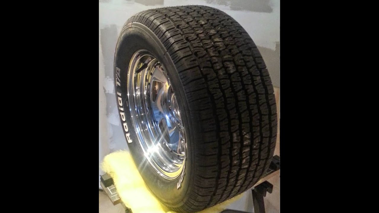 BF Goodrich Radial T/A 245/50 R14 on 7 inch rim
