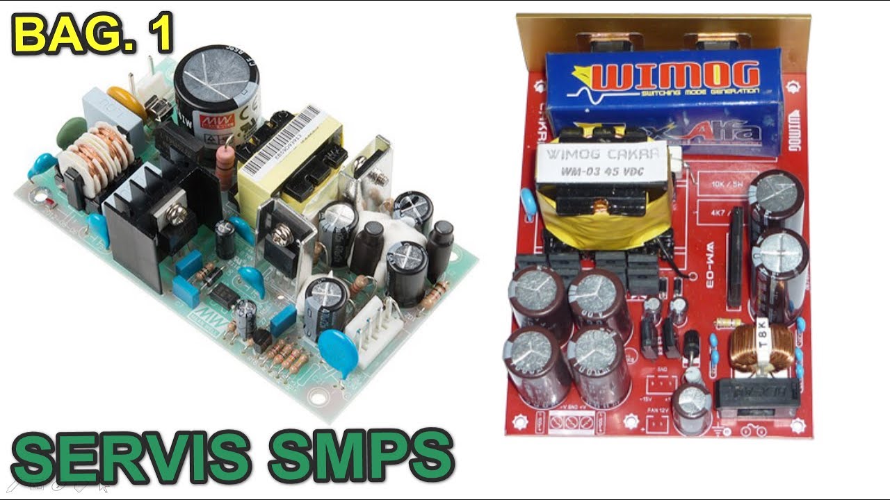 Cara Kerja SMPS Power Supply ( EMI Filter & Penyearah ) Bag.1