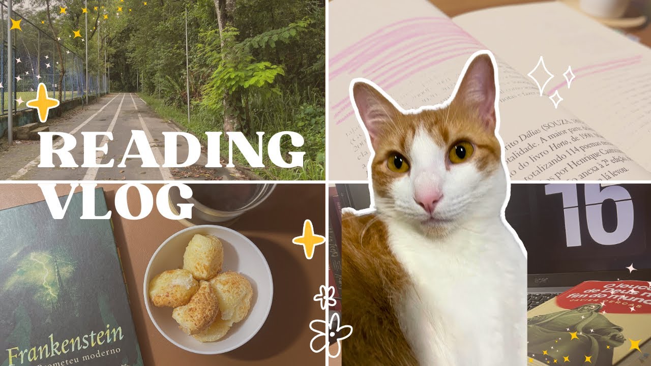 vlog de leitura: menos tela, mais leitura ✨ tudo o que eu li em 1 semana