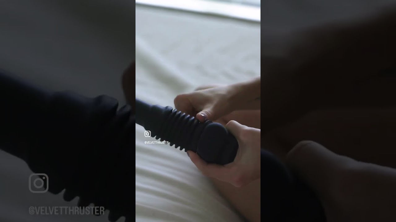 velvet thruster prime   changing silicone dildo tops