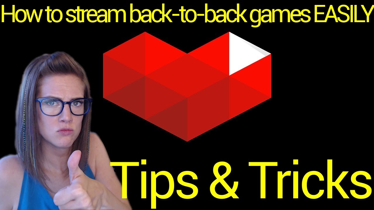 How to Back-To-Back Stream Games on YouTube Gaming & Get Different Archives Per Game!