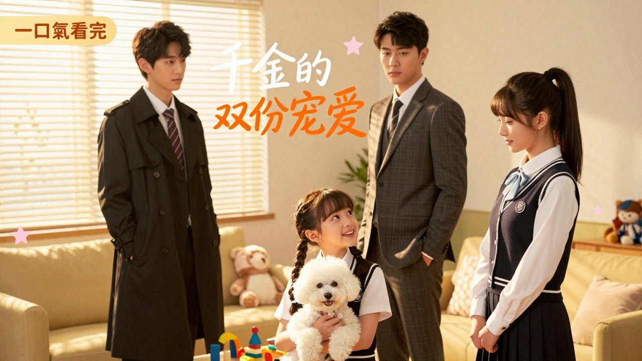 《我家來了個小福星》💖季家大哥季宇察覺萱萱虛偽，暗中調查揭開真相，肖家全力護着曉曉，曉曉憑治愈異能救人、用善良收穫寵愛，最終懲惡揚善，擁有兩個溫暖家庭。