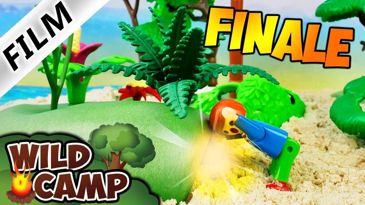 Playmobil Film deutsch INSEL SCHATZ CHALLENGE Wer gewinnt das Wild Camp Finale? Serie Familie Vogel