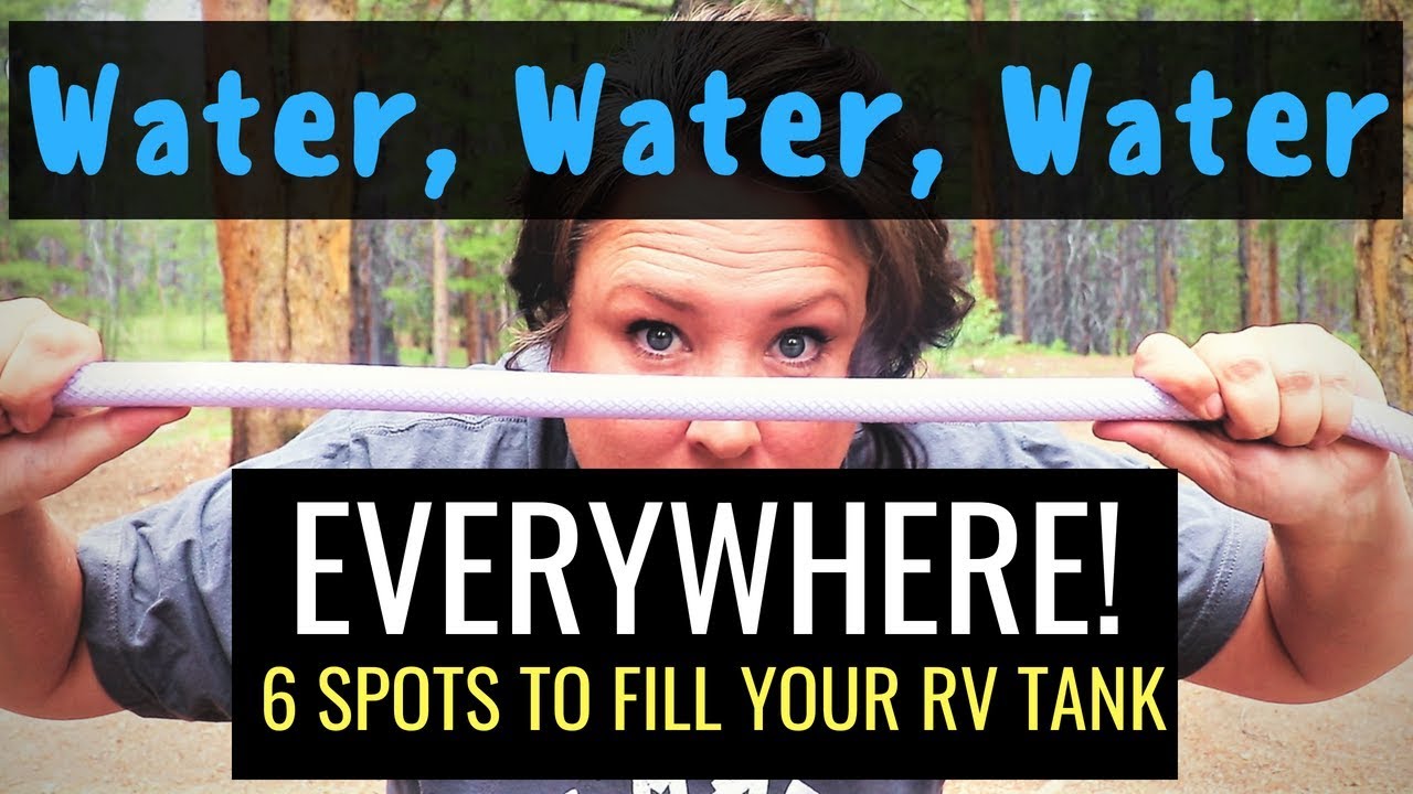 6 SPOTS TO FIND RV WATER! Finding Potable Water doesn't have to be difficult...