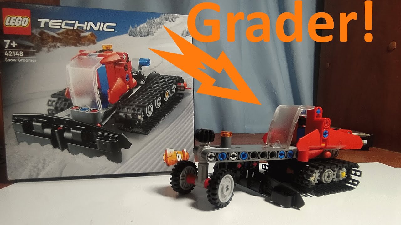 Alternate model LEGO 42148   Grader