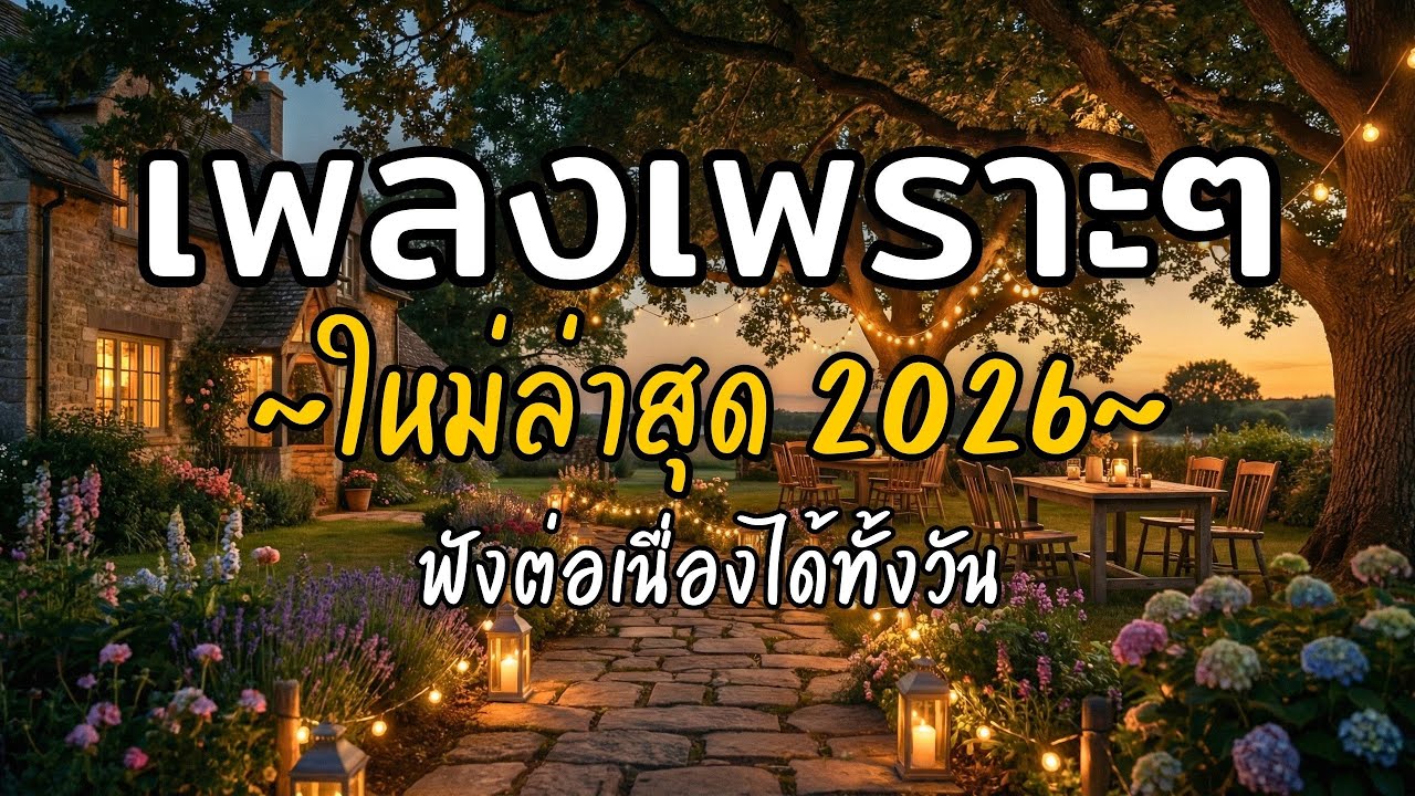 🎧 เพลงเพราะๆ ฟังสบาย Vol.57 | รวมเพลงใหม่ 2026 เพลงรัก เพลงชิล ฟังยาวต่อเนื่อง